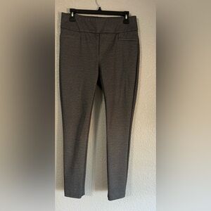 Dalia Gray Slim Ponte Pants